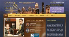 Desktop Screenshot of cooperandfriedman.com